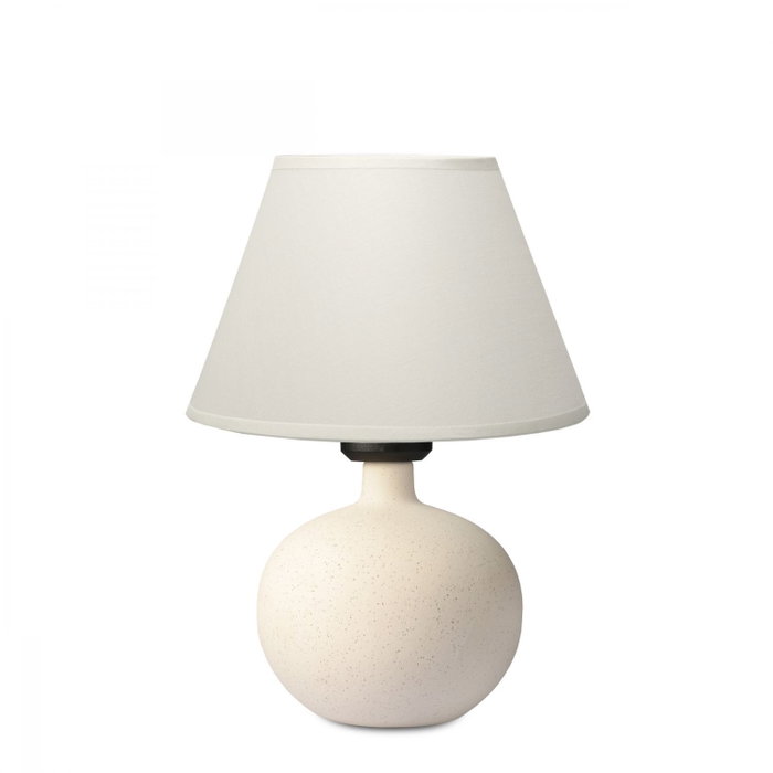 Opviq Lámpara de Mesa de Cerámica Color Crema Opviq Lámpara de Mesa de Cerámica Color Crema